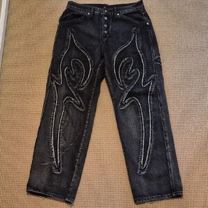 THUG CLUB Tribal Denim Black